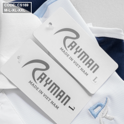 Áo Thun Nam Cá Sấu Có Cổ Phối 2 Màu Thêu Logo - CS169