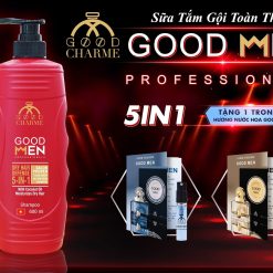 Sữa Tắm Gội Toàn Thân Good Men Đỏ Good Charme - 8936194692092