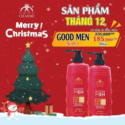 Sữa Tắm Gội Toàn Thân Good Men Đỏ Good Charme - 8936194692092