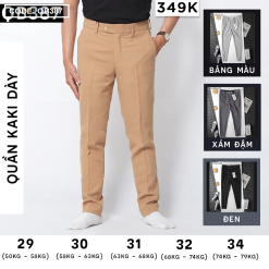 Quần tây nam mẫu mới cao cấp - QB387