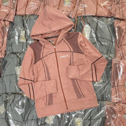 Áo khoác nữ có nón thun giãn xỏ ngón - KG277