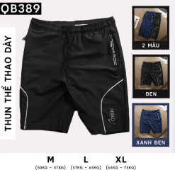 Quần Short Nam Thể Thao Rayman Kéo Khóa Ép - QB389