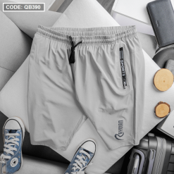 Quần short nam Rayman thể thao chất dù giãn - QB390