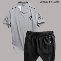 Set bộ nam Rayman áo thể thao quần short vải dù cao cấp - SBN051