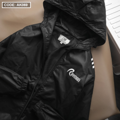 Áo Khoác Nam Dù 2 Lớp Có Nón Rayman - AK069