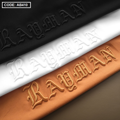 Áo Thun Nam Cổ Tròn Cotton Thêu Chữ Nổi Cao Cấp - AB410