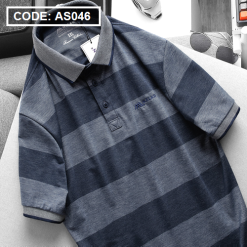 Áo Thun Polo Sọc Nam Tay Ngắn - AS046