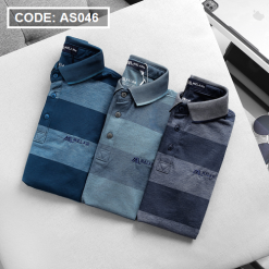 Áo Thun Polo Sọc Nam Tay Ngắn - AS046