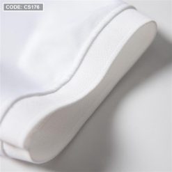 Áo Thun Nam Cổ Bẻ Thêu Chữ Phối Màu (Có Size 3XL) - CS176