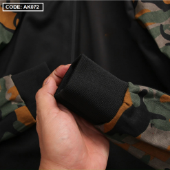 Áo Khoác Nam Bomber Phối Tay Lính - AK072
