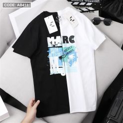 Áo Thun Nam Cotton Tay Ngắn In Hình Summer - AB411