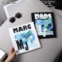 Áo Thun Nam Cotton Tay Ngắn In Hình Summer - AB411