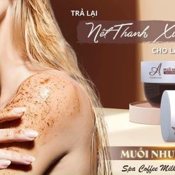 Tẩy Tế Bào Chết Muối Nhuyễn Mềm Coffee A Cosmetics Mỹ Phẩm Phương Anh - 89361071601371