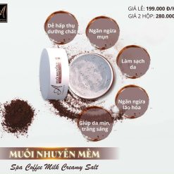 Tẩy Tế Bào Chết Muối Nhuyễn Mềm Coffee A Cosmetics Mỹ Phẩm Phương Anh - 89361071601371