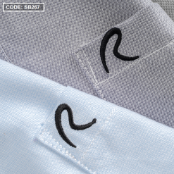 Áo Sơ Mi Nam Oxford Tay Ngắn Có Túi Rayman Rurumen( Có size 3x) - SB267