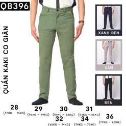 Quần kaki dài Rayman nam chất kaki dày giãn cao cấp(Có size 36) - QB396
