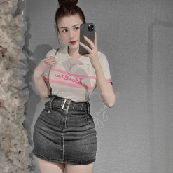 Áo len nữ Babie cổ bẻ QC(nhiều màu) - AG194