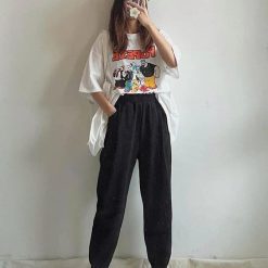 Quần jogger nữ suông rộng 2 màu - QG415