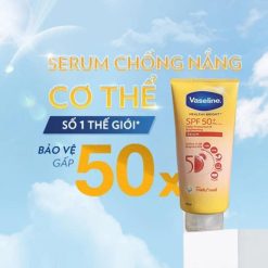Sữa Dưỡng Thể Vaseline Healthy Bright Spf 50+ Daily Protection Brightening Serum 300ml (Hàng nhập khẩu có tem phụ) - VASELINE01