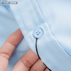 Sơ mi nam tay dài vải kake lụa - SB269