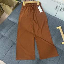 Quần thun nữ ống rộng mềm mượt - QG419