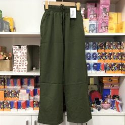 Quần ống rộng vải kaki xược - QG420
