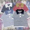 Áo len sọc nữ cổ bẻ QC - AG1123