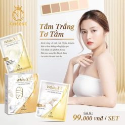 Tắm Trắng Tơ Tầm White X5 Cheese NT Cosmetics - 8936206760115