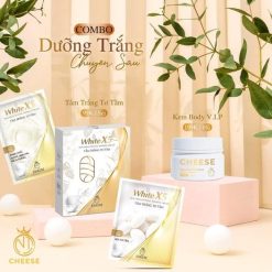 Tắm Trắng Tơ Tầm White X5 Cheese NT Cosmetics - 8936206760115