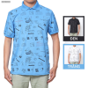 Áo Thun Nam Cổ Bẻ In Hình Họa Tiết (Có Size 3XL) - CS183