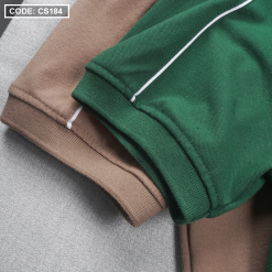 Áo Thun Nam Polo Cá Sấu Thêu Logo Phối Màu (Có Size 3XL) - CS184