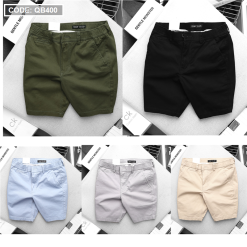 Quần Short Nam Kaki Lưng Thun Co Giãn Yessir Cao Cấp (Có Size 36) - QB400