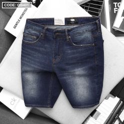 Quần Short Jeans Nam Wash Gối Hàng Cao Cấp (Có Size 36) - QB401