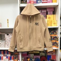 Áo khoác thun nữ thêu logo sunrise có nón - KG287