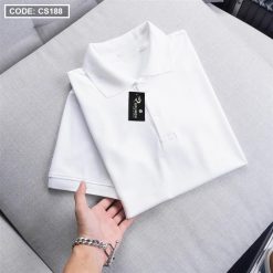 Áo Thun Nam Polo Màu Trơn Đơn Giản (Có Size 3XL) - CS188