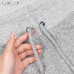 Quần Dài Nam Thể Thao Vải Nỉ Viền Sọc Thêu Logo M - QB402