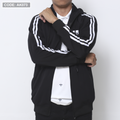 Áo Khoác Nam Thun Thể Thao Rurumen Có Nón Thêu Logo - AK073