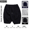 Quần Short Nam Thun Nỉ Thêu Logo Chữ M Cao Cấp - QB403