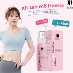 Kem Tan Mỡ Hemia Slim Body Spray - 8936093380021