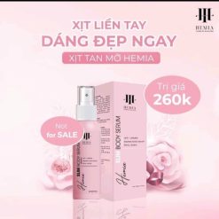 Kem Tan Mỡ Hemia Slim Body Spray - 8936093380021
