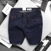 Quần Short Jeans Nam Cao Cấp Slim Fit Thêu Logo - QB404