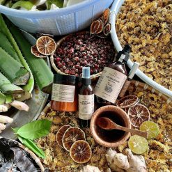 Combo Cốt Gội Bồ Kết Ủ Xả Bưởi Dừa Đun Nấu Thủ Công Phương Anh Cosmetic Tặng Kèm quà - COMBOGOIBP01