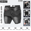 Quần Short Jeans Nam Rurumen Cao Cấp Hàng VNXK Phối Logo (có size 36) - QB407