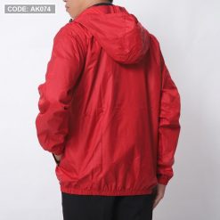 Áo Khoác Nam Dù 2 Lớp Có Nón Logo Rurumen - AK074