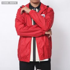 Áo Khoác Nam Dù 2 Lớp Có Nón Logo Rurumen - AK074