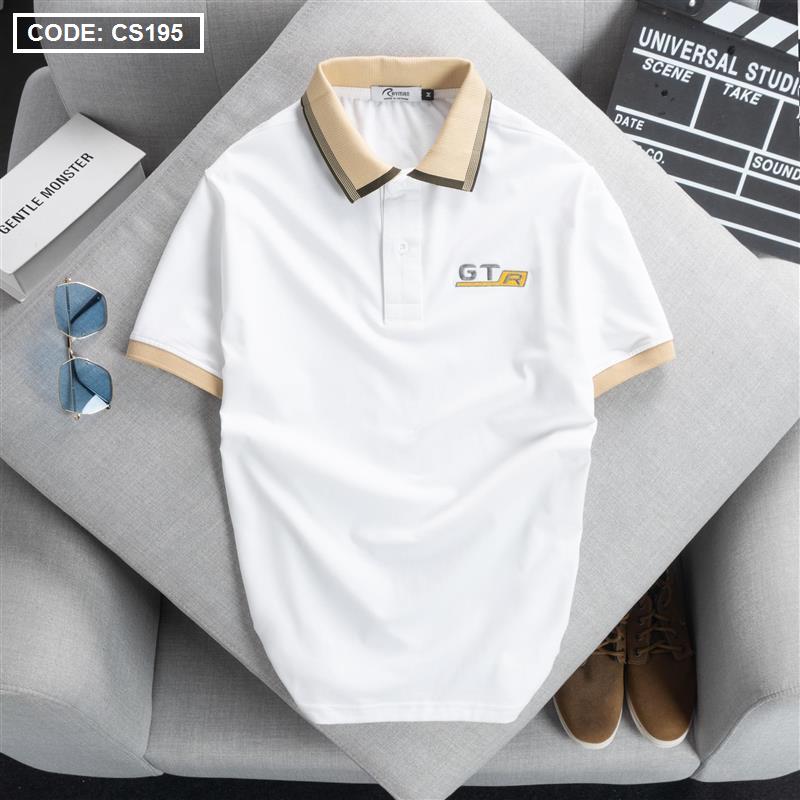 Bỏ sỉ áo Thun Nam Cá Sấu Poly Thêu Logo GTR (Có size 3x) Áo Thun Nam Cá Sấu Poly Thêu Logo GTR (Có size 3x) - CS195