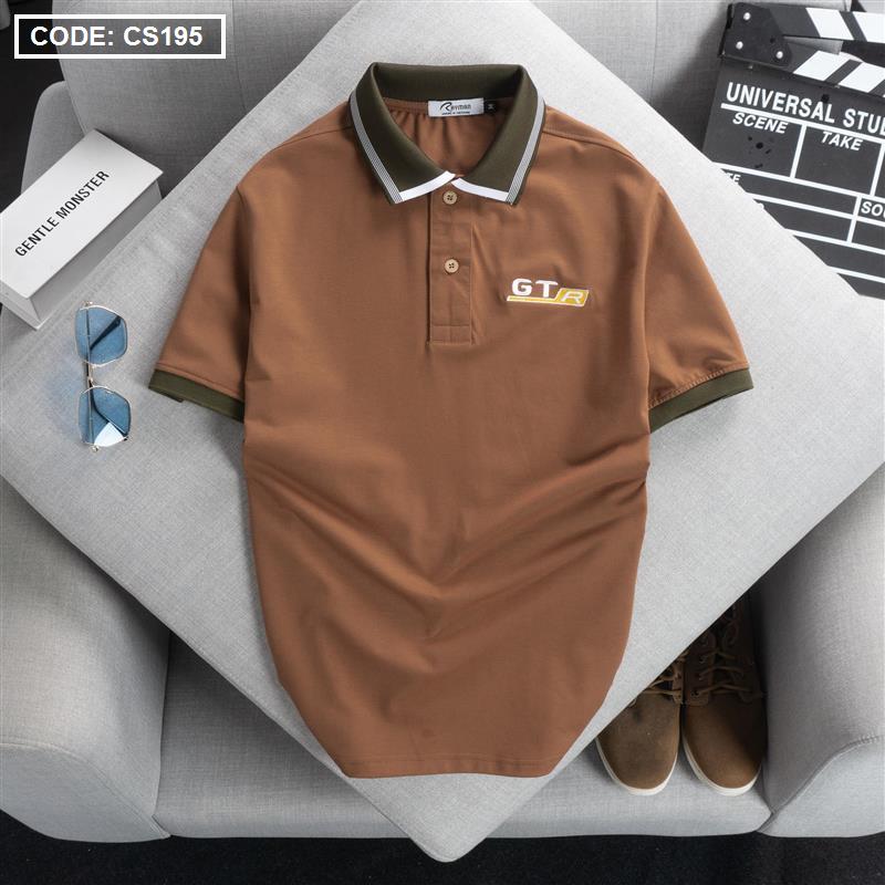 Bỏ sỉ áo Thun Nam Cá Sấu Poly Thêu Logo GTR (Có size 3x) Áo Thun Nam Cá Sấu Poly Thêu Logo GTR (Có size 3x) - CS195