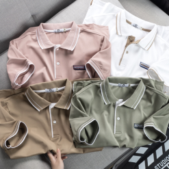 Áo thun Nam cổ bẻ Pack Horse Logo Thêu ( Có size 3x) - CS197