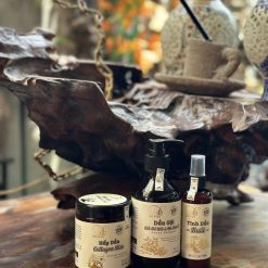 Combo Gội Xả Xịt Bồ Kết Bưởi Dừa Dr Di Hi - COMBODIHI