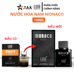 Nước Hoa Nam Monaco Men Đen 100ml LUA Perfume - Phiên Bản Mới - 8936095372406